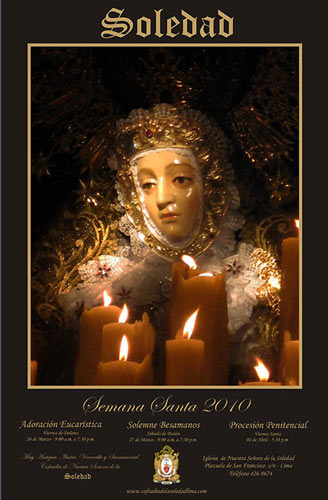 Cartel oficial Semana Santa Soleana 2010
