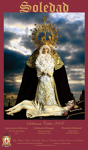 Cartel oficial Semana Santa Soleana 2007
